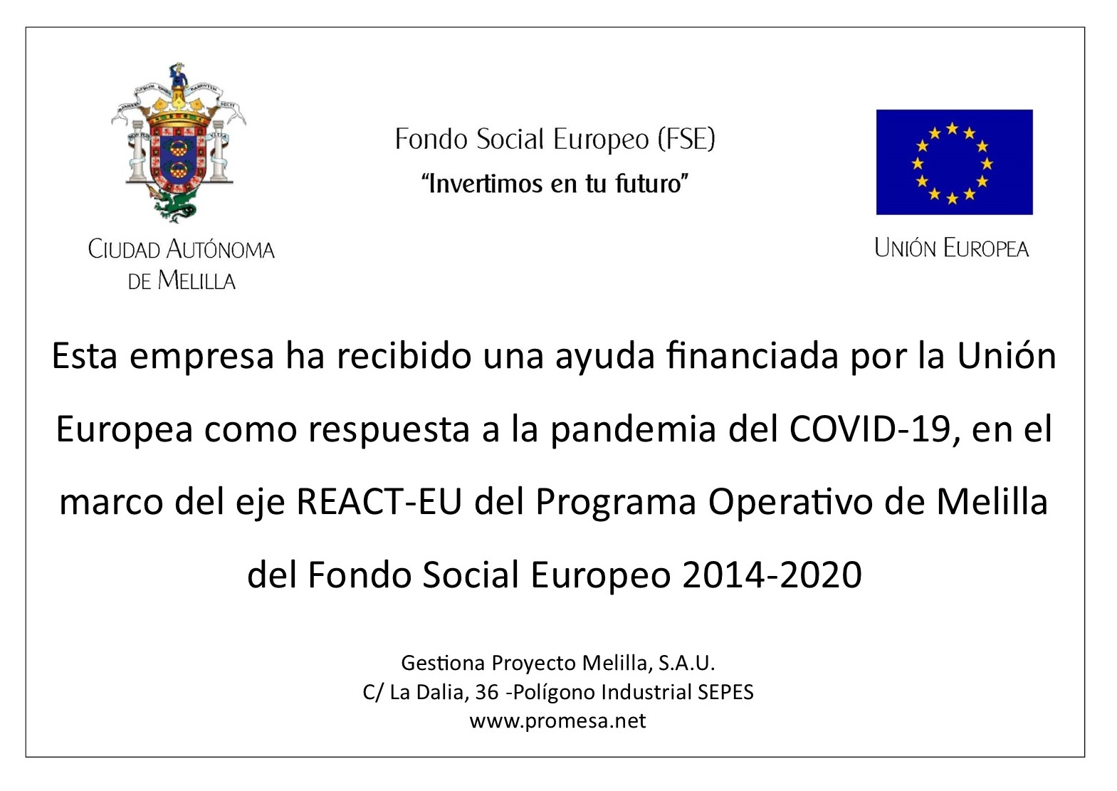 FONDO SOCIAL EUROPEO
